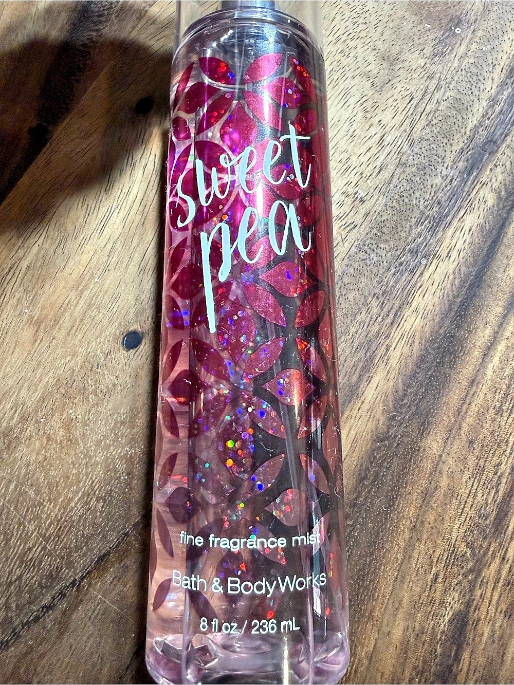 Bath & Body Works Sweet Pea Fine Fragrance Mist Fine Fragrance Mist Pink &